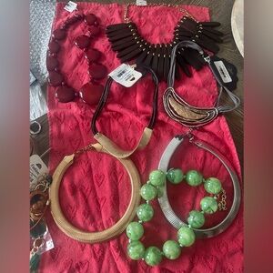 Set of 7 Necklaces - All purchased from Chunky Armadillo Boutique